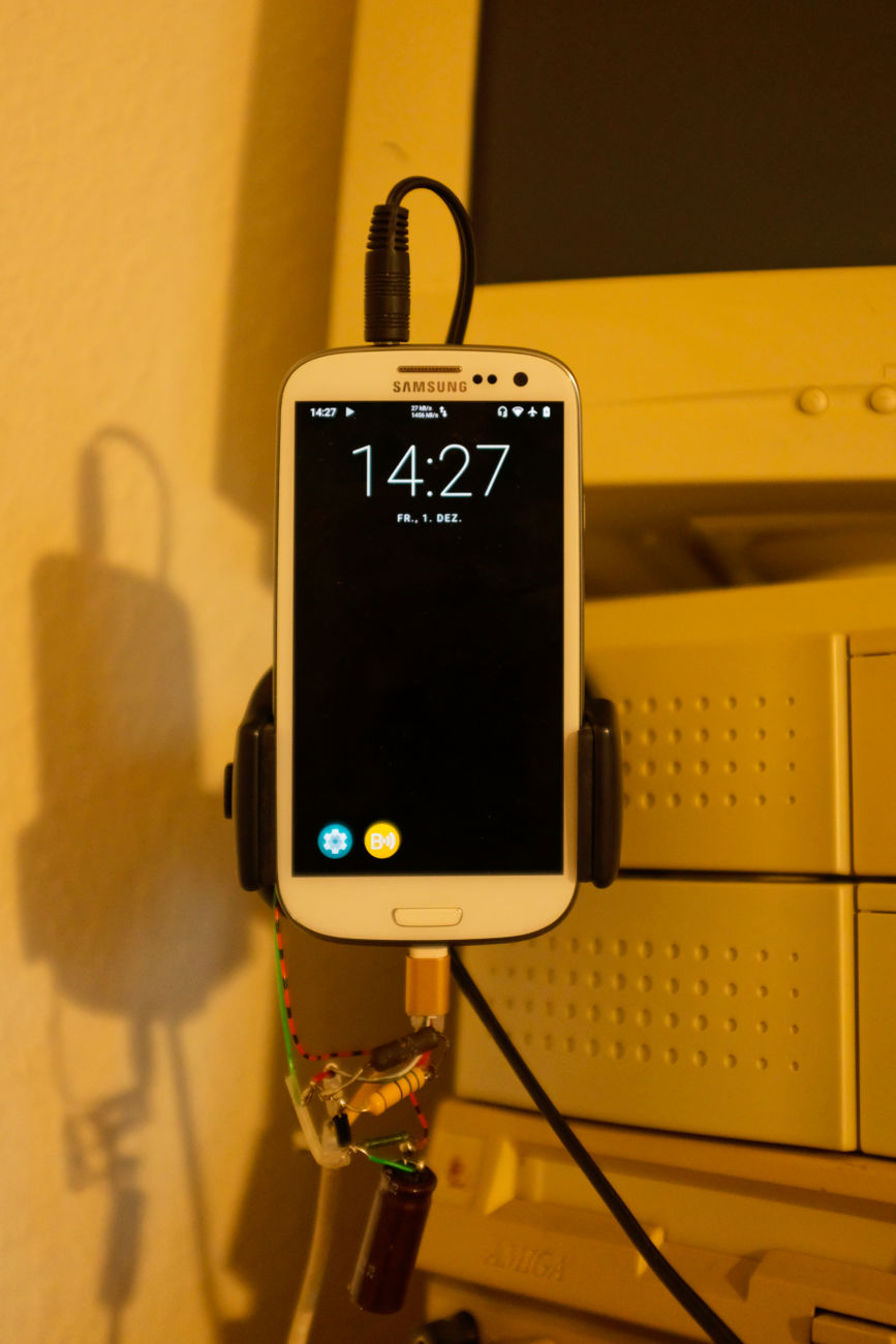 erstes Handy fertig