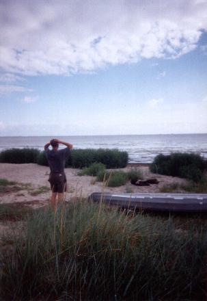 morgends am Meer
