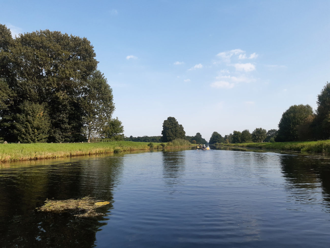 St&ouml;rkanal nach der Schleuse