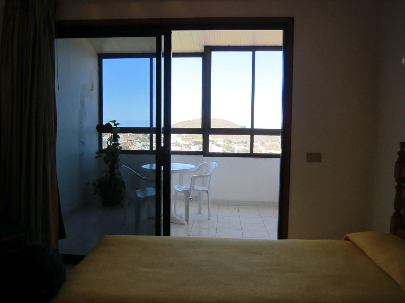 Aussicht vom Balkon