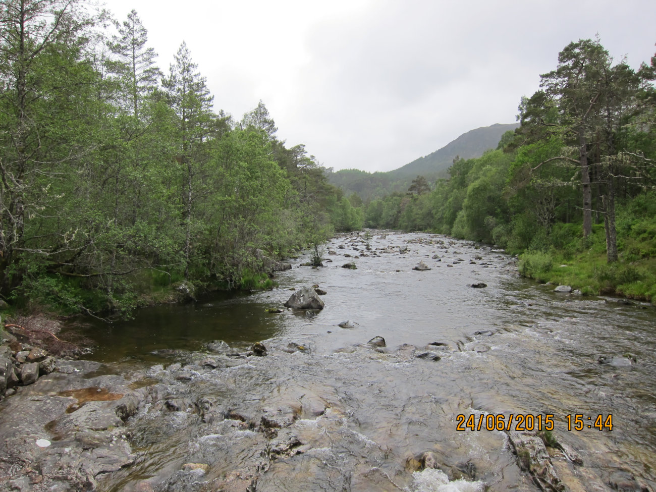 River Affric bei Dog Falls