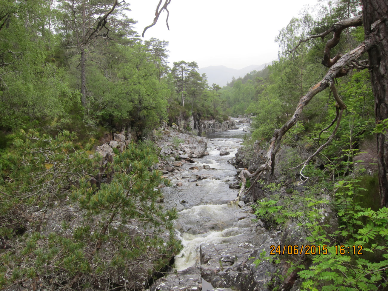 River Affric bei Dog Falls