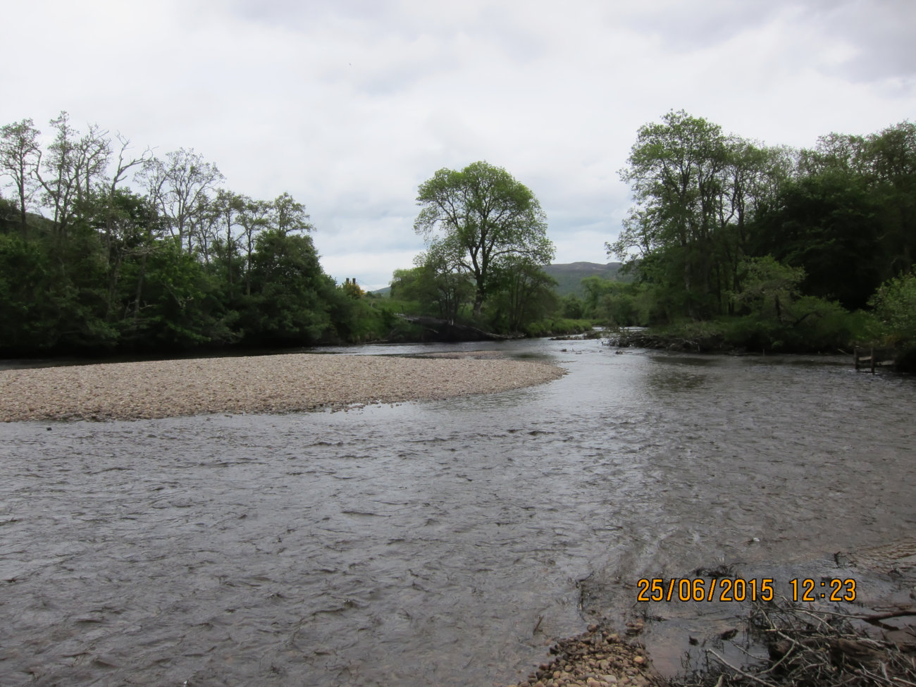 eingestürzte Brücke