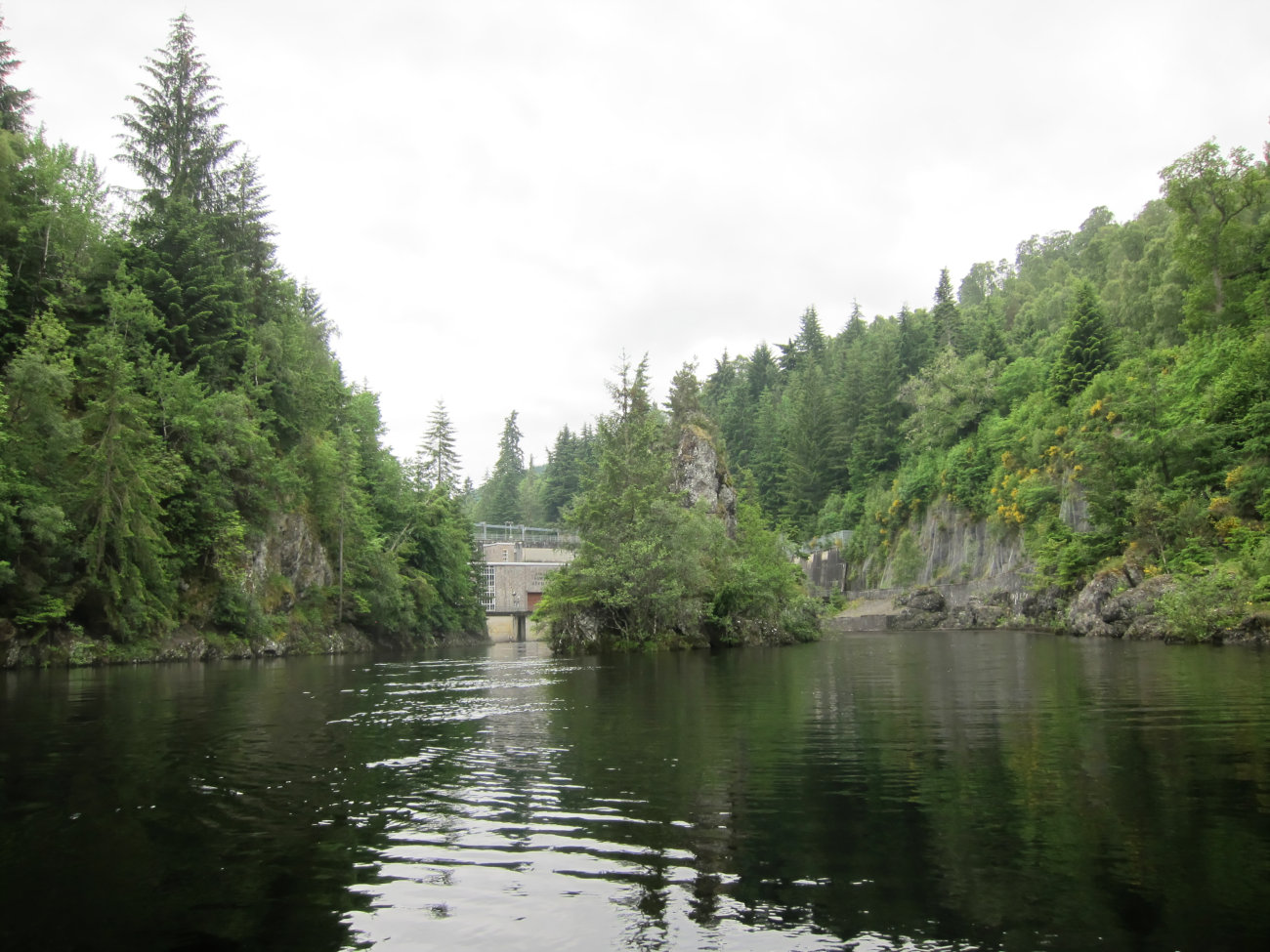 Rückblick zur Einsetzstelle