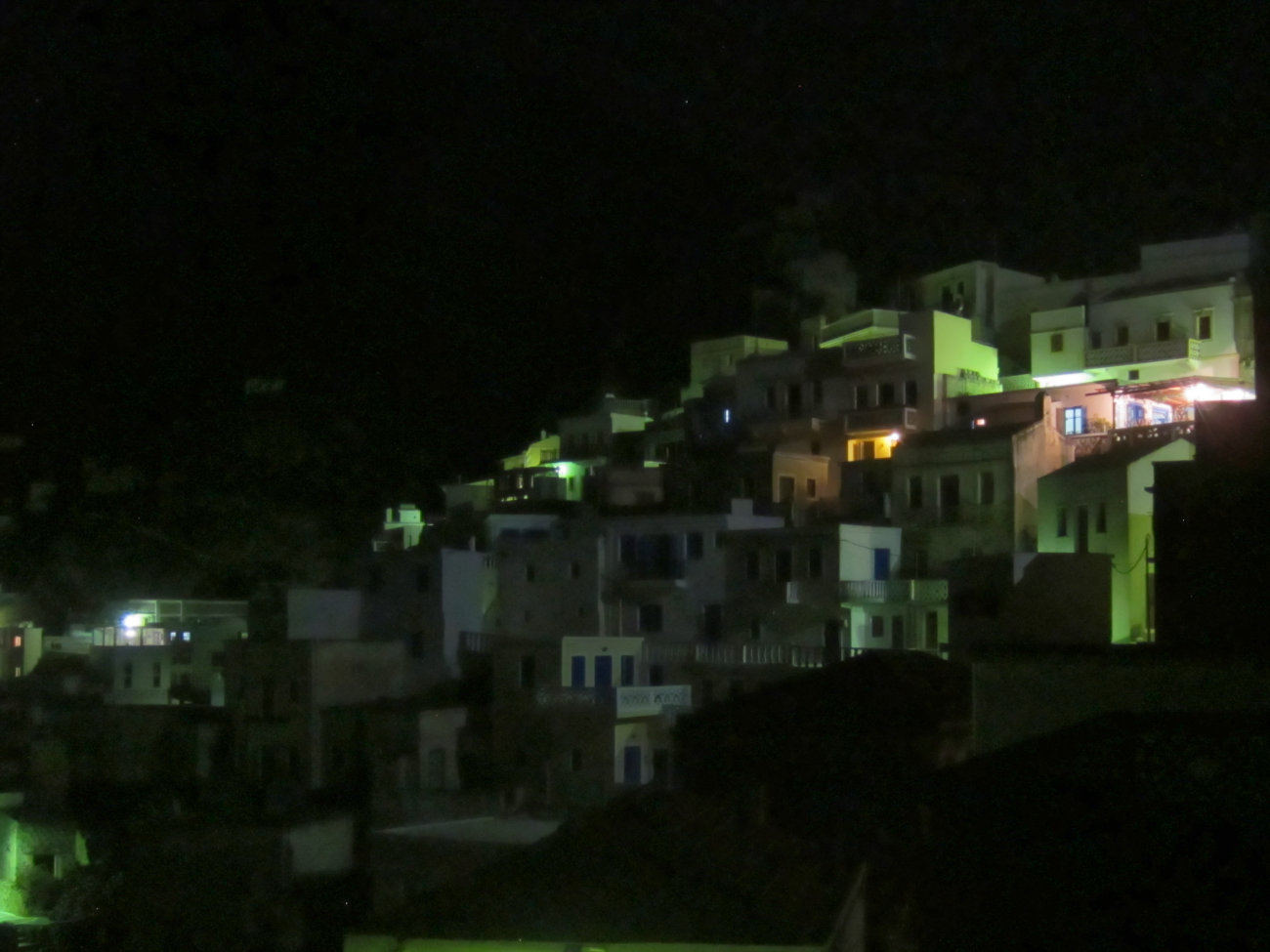 Olympos bei Nacht