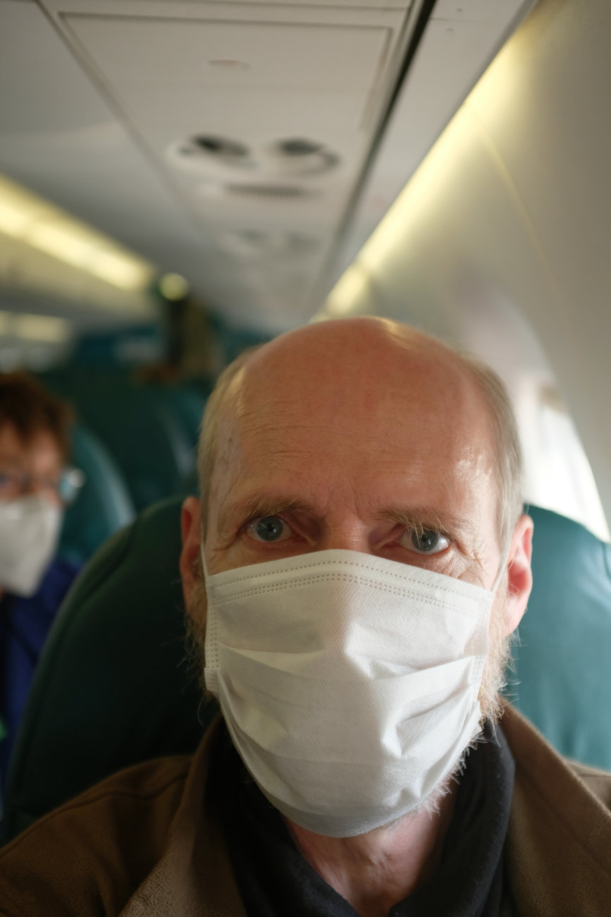 ich, zweiter Flug