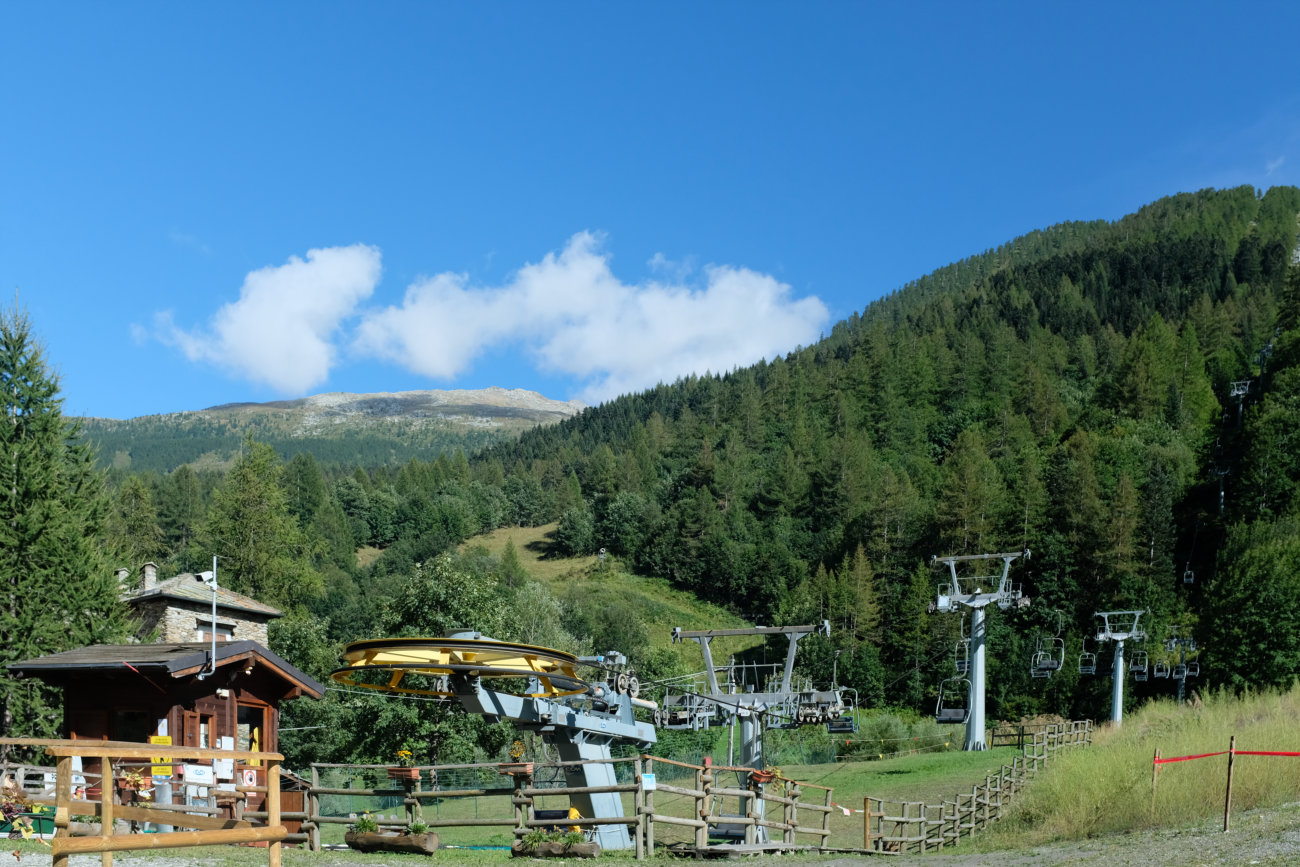 Lift außer Betrieb