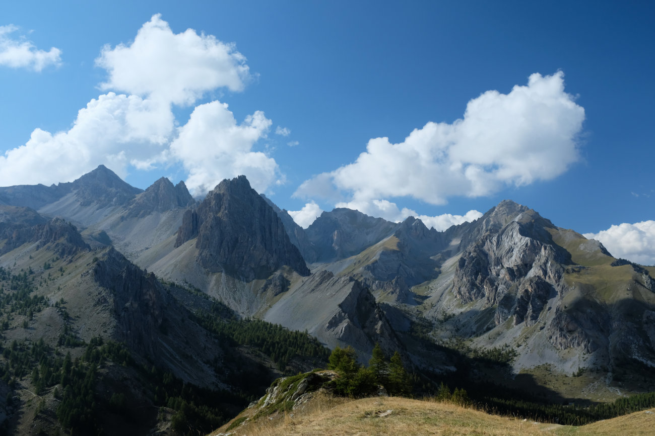 schroffes Gebirge