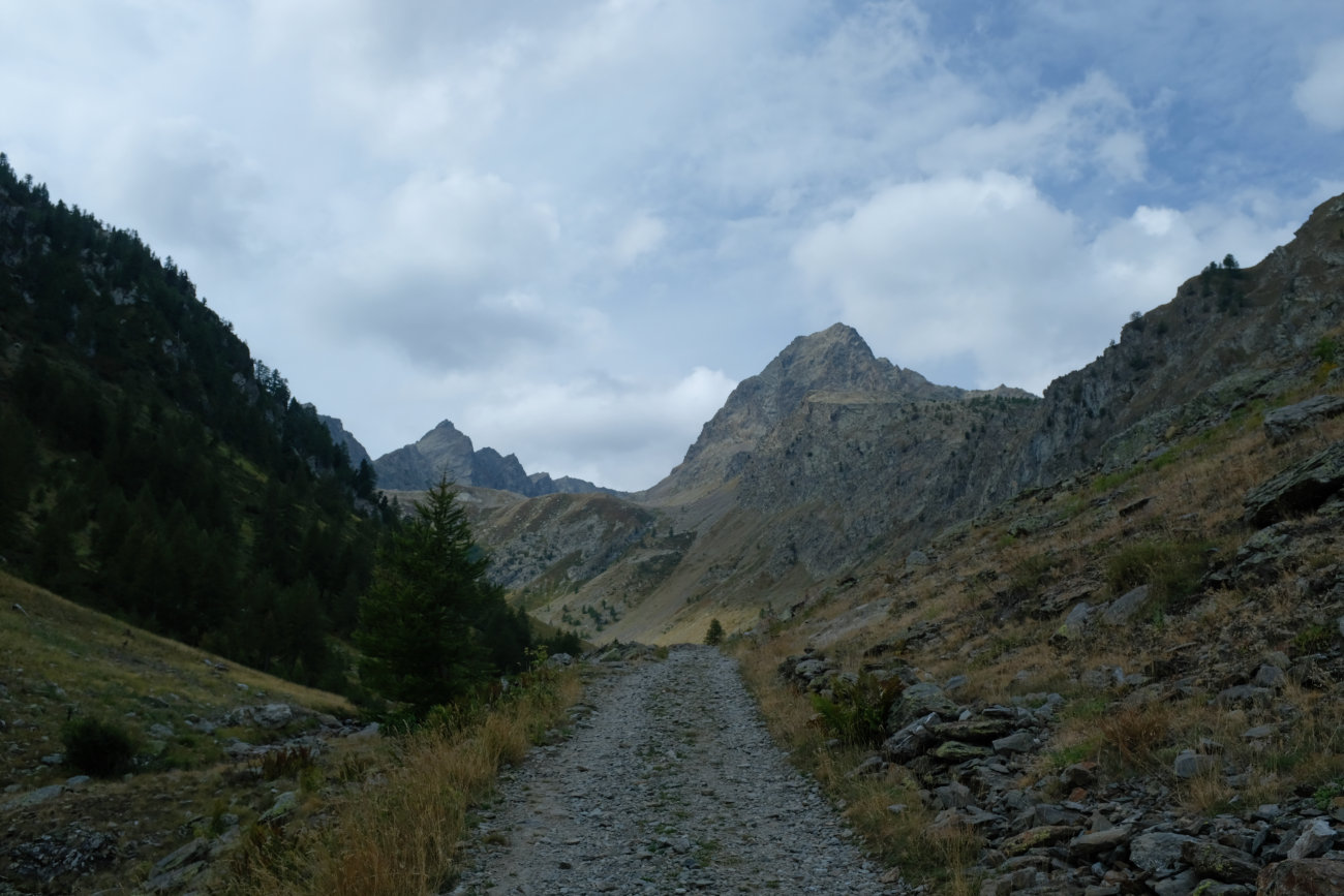 Weg im Vallone del Piz