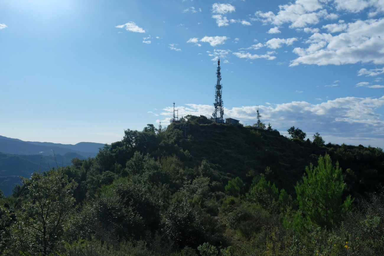 Sendemast auf dem Cima Tramontina