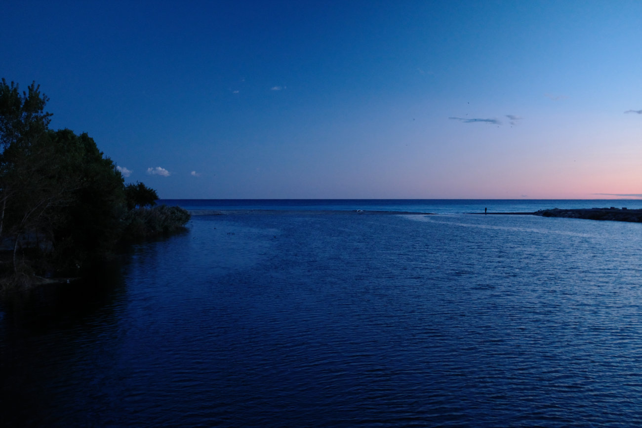Meer abends