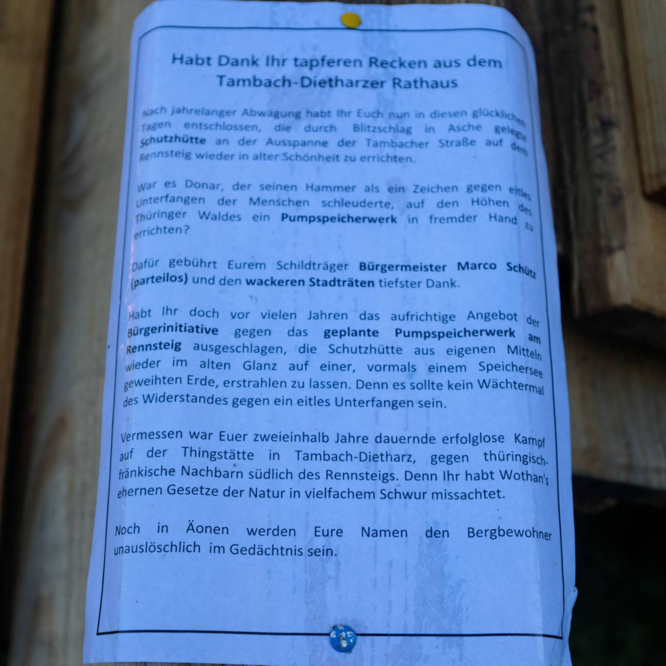 Danksagung