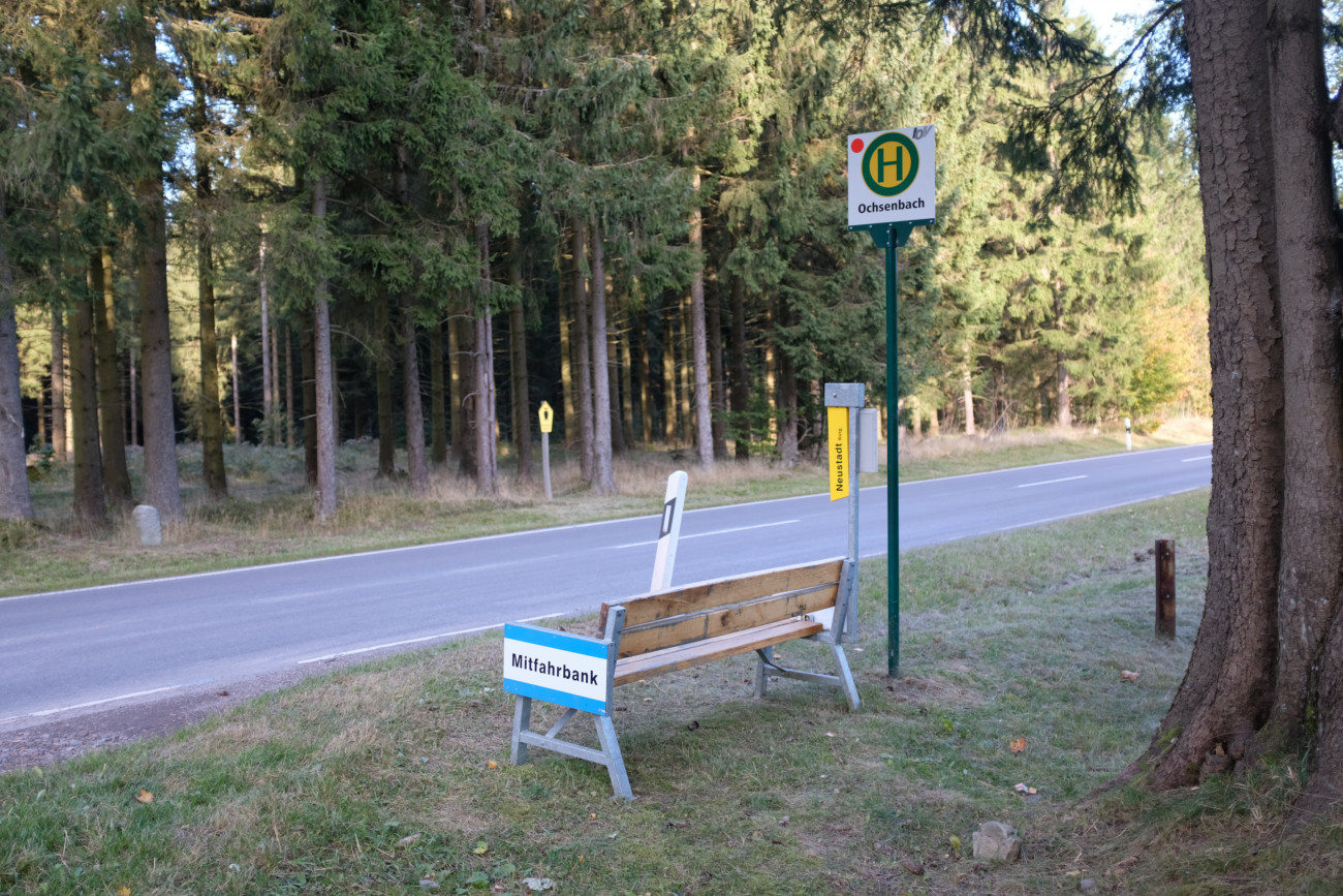 Mitfahrbank