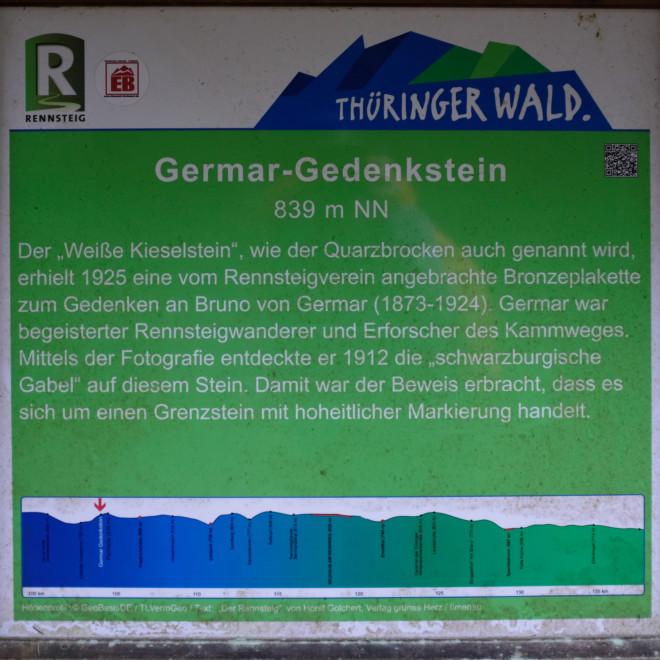 Tafel Germar-Gedenkstein