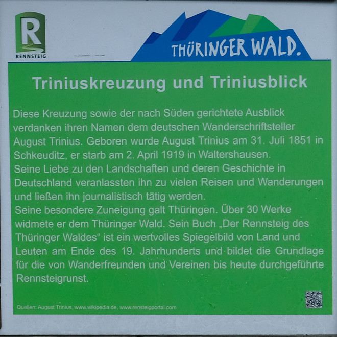 Tafel Triniusblick