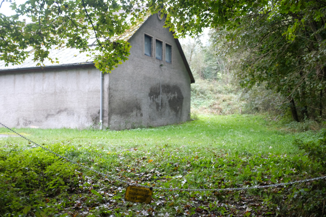 Weg versperrt