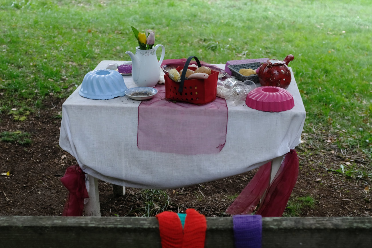 gedeckter Tisch
