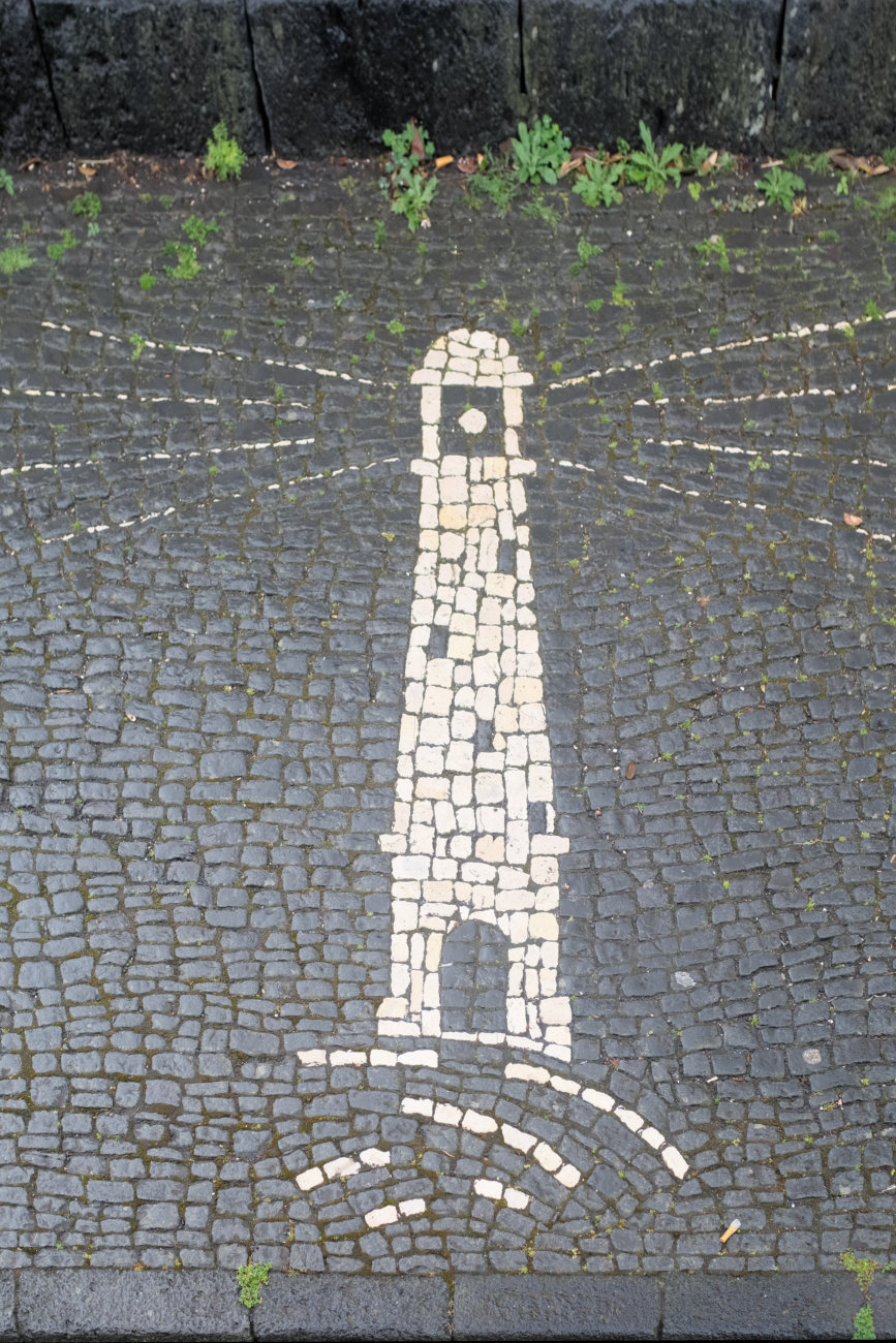 Leuchtturm-Mosaik
