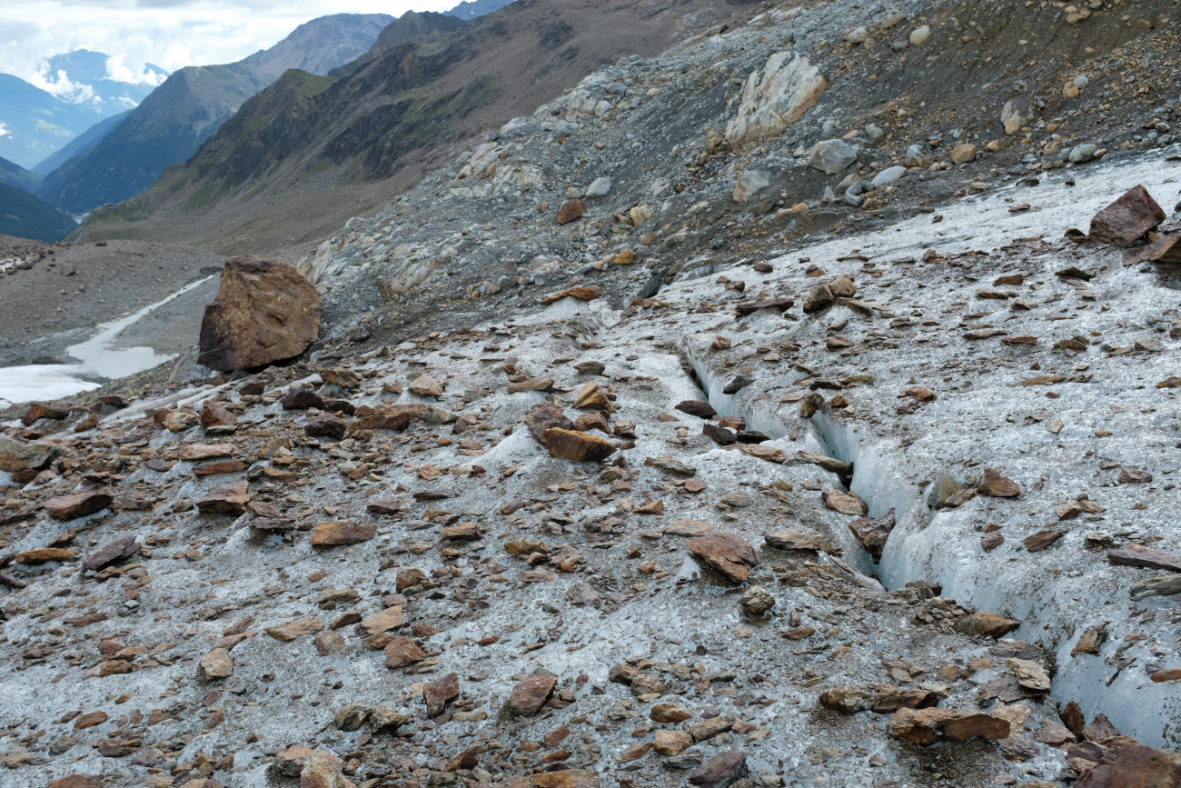 Gletscherspalte