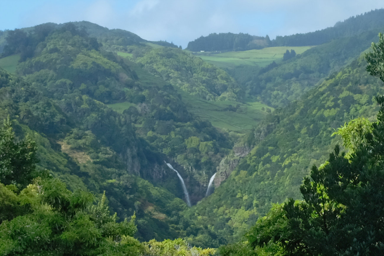 Doppelwasserfall