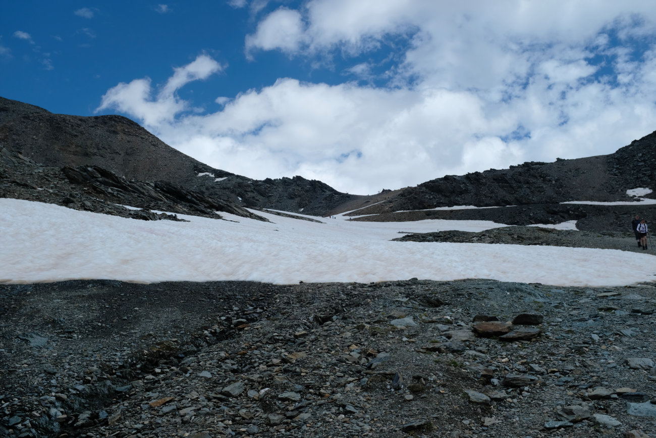 Madritschjoch am Horizont