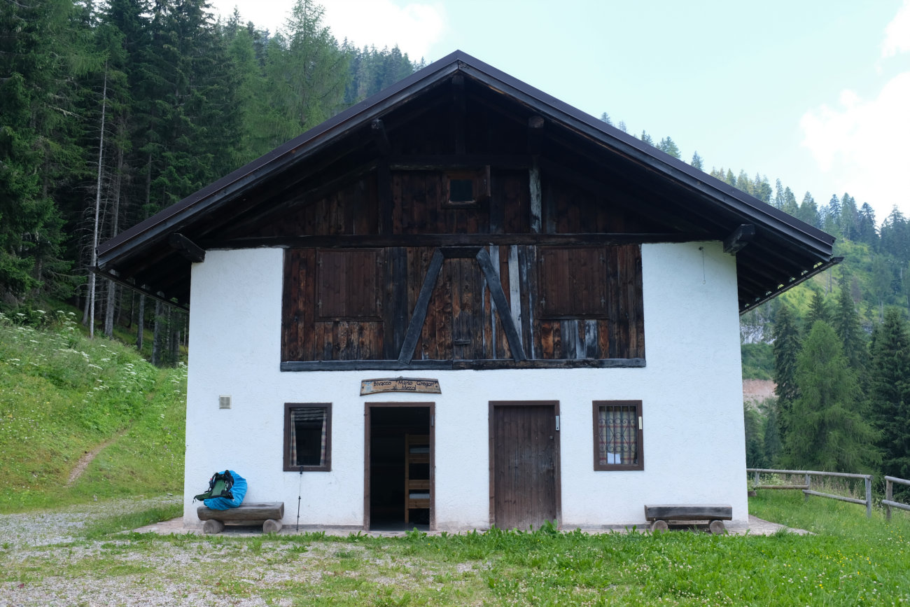 Bivacco Mario Gregori al Mezol