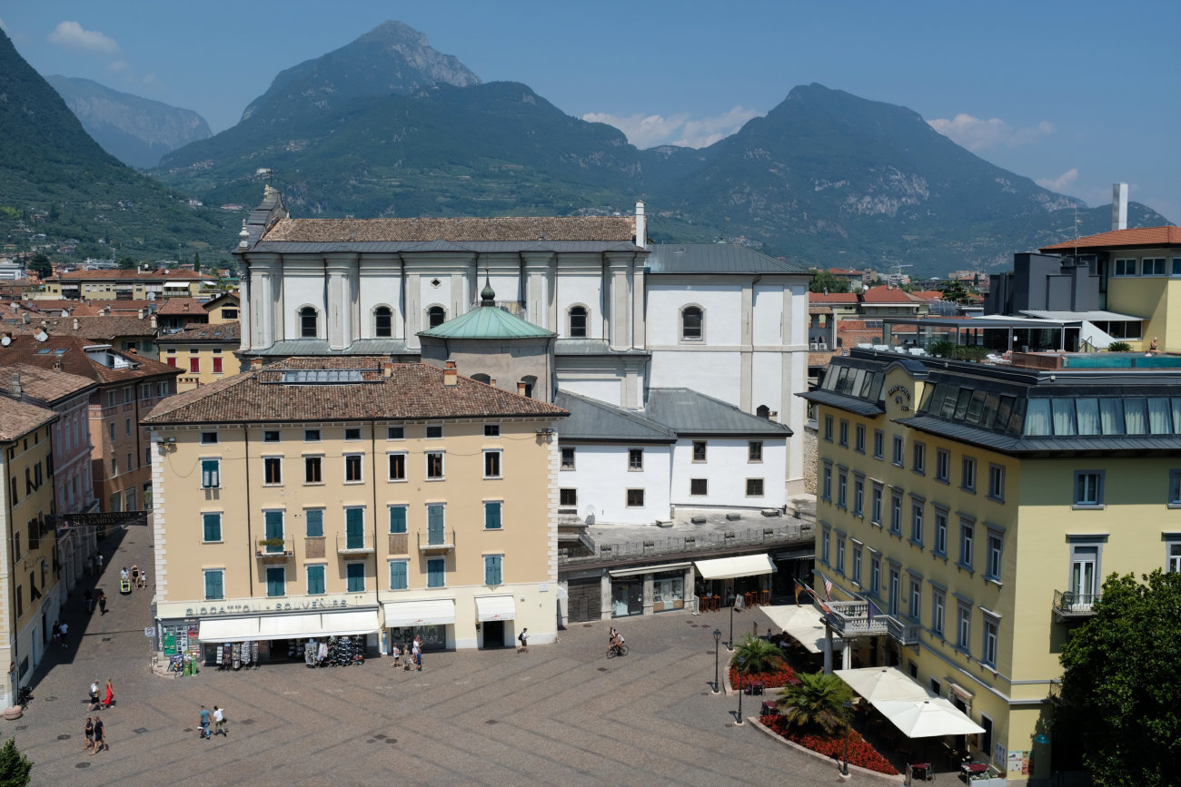 Riva del Garda, Blick vom Museum