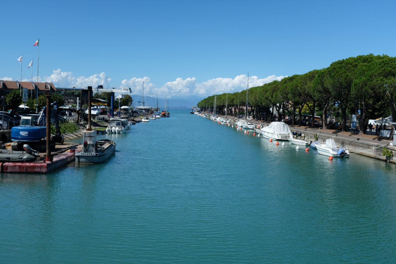 Kanal in Peschiera del Garda