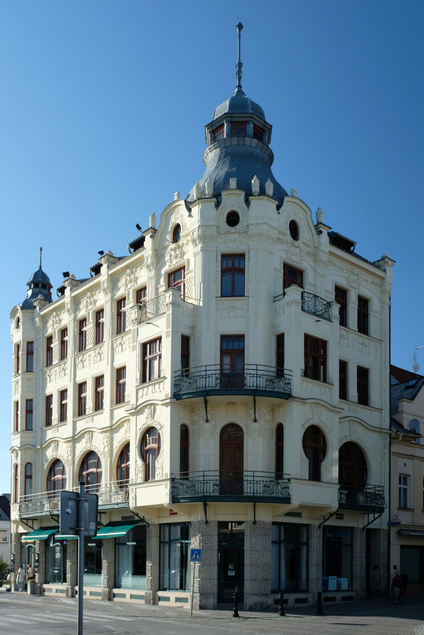 Jugendstilhaus in &Ccaron;esk&aacute; L&iacute;pa