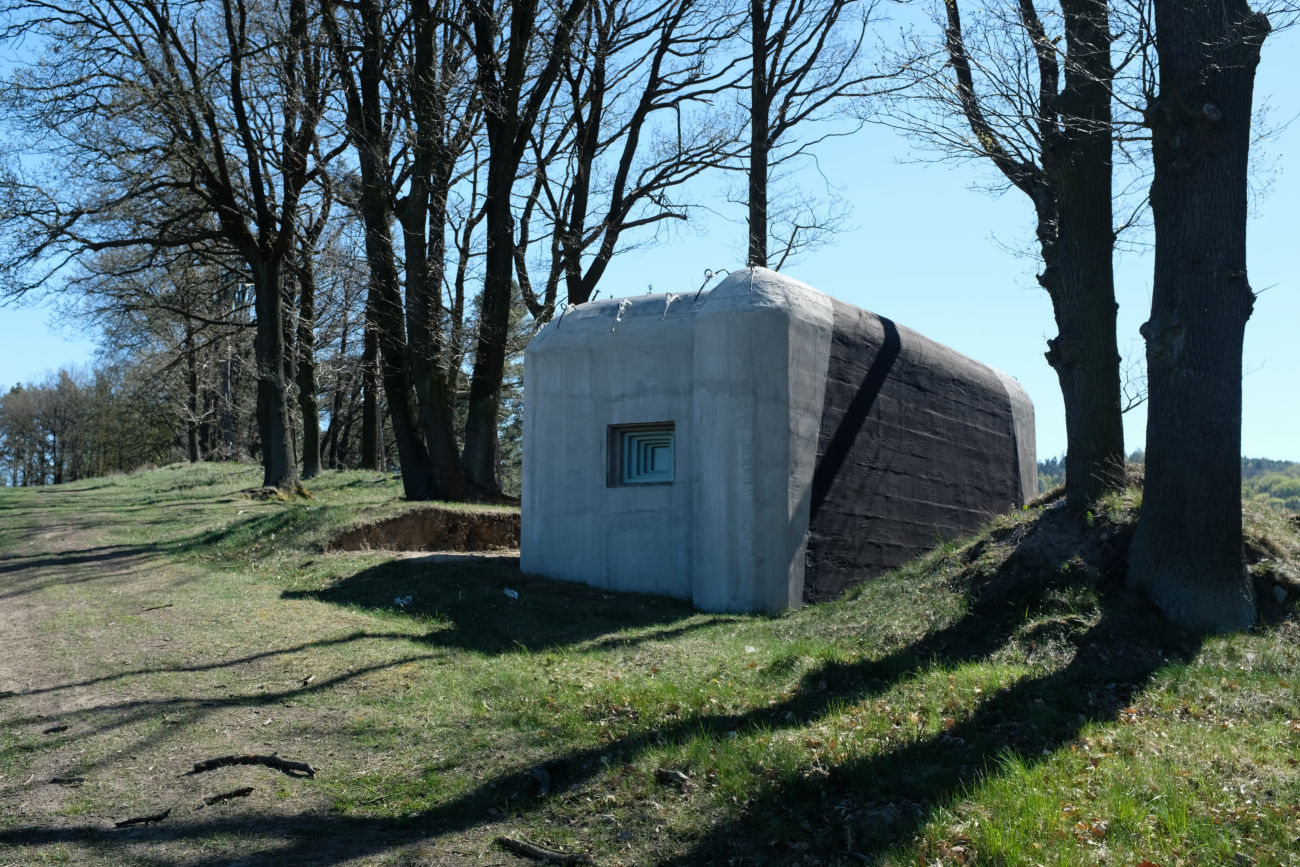Bunker auf Klippe