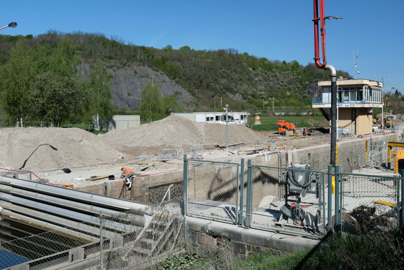 Schleusenrenovierung
